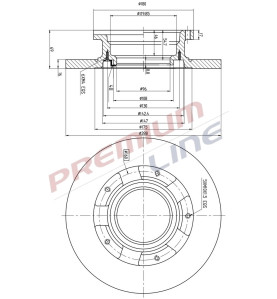T24_COPPIA DISCHI FRENO DIAM 288 PIENO