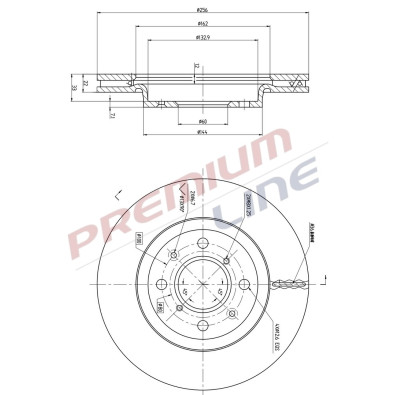 T24_COPPIA DISCHI FRENO DIAM 256 VENTILATO