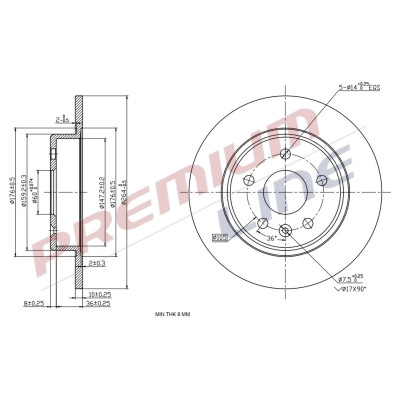 T24_COPPIA DISCHI FRENO DIAM 264 PIENO