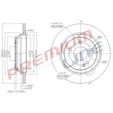 T24_COPPIA DISCHI FRENO DIAM 300 PIENO