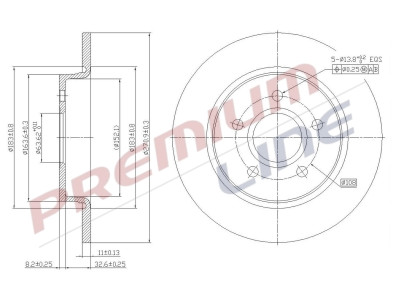 T24_COPPIA DISCHI FRENO DIAM  270/9 PIENO