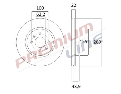 T24_COPPIA DISCHI FRENO DIAM 280 VENTILATO 51712C8500