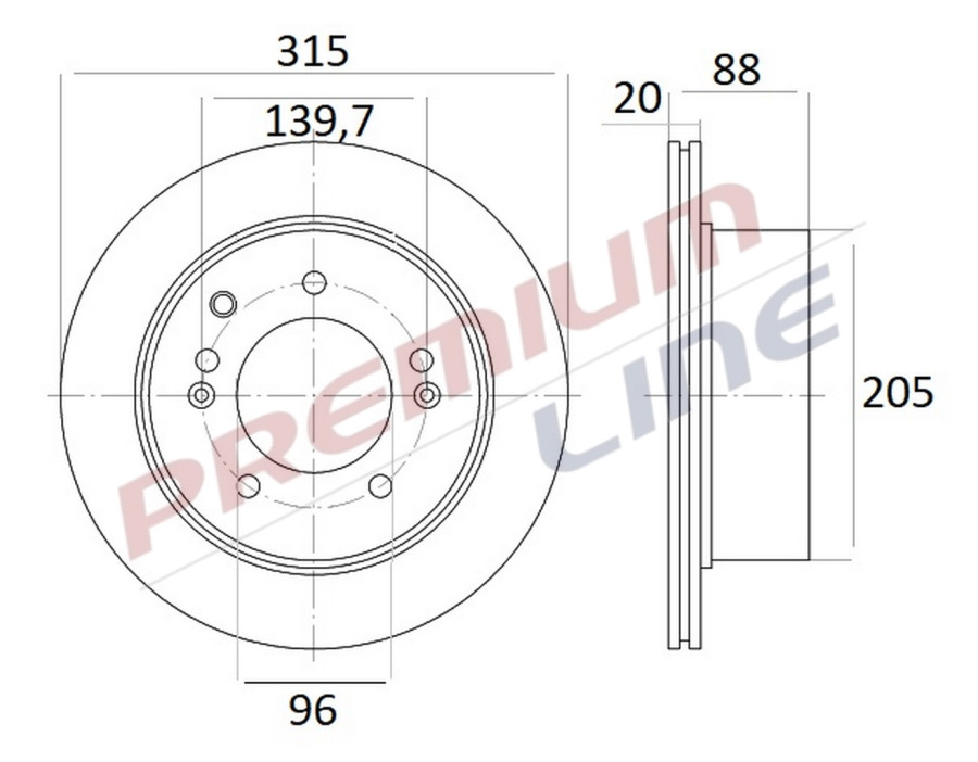T24_COPPIA DISCHI FRENO DIAM 315 VENTILATO