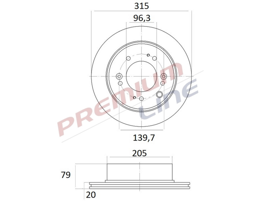 T24_COPPIA DISCHI FRENO DIAM 315 VENTILATO