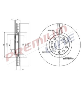 T24_COPPIA DISCHI FRENO DIAM 305 VENTILATO