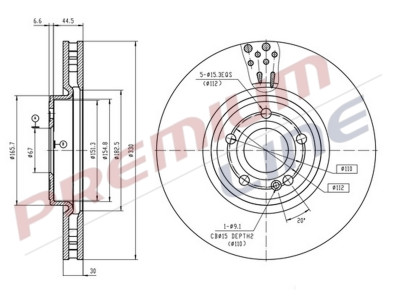 T24_COPPIA DISCHI FRENO DIAM 330 VENTILATO