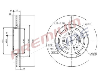 T24_COPPIA DISCHI FRENO DIAM 320 VENTILATO