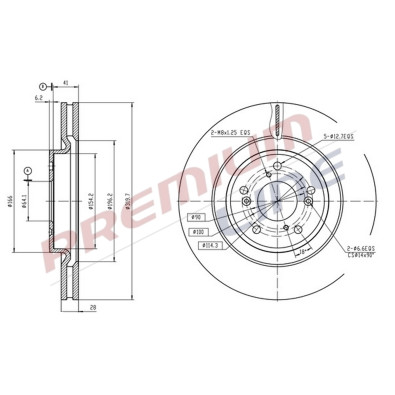 T24_COPPIA DISCHI FRENO DIAM 320 VENTILATO