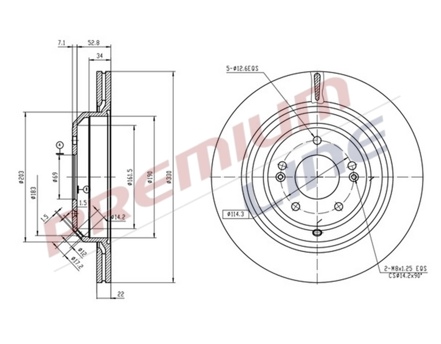 T24_COPPIA DISCHI FRENO DIAM 330 VENTILATO