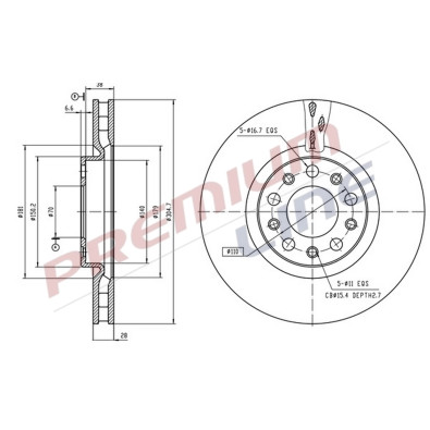 T24_COPPIA DISCHI FRENO DIAM 305 VENTILATO