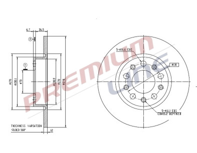 T24_COPPIA DISCHI FRENO DIAM  278 PIENO
