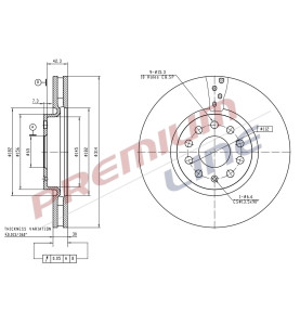 T24_COPPIA DISCHI FRENO DIAM 314 VENTILATO