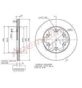 T24_COPPIA DISCHI FRENO DIAM 308 PIENO