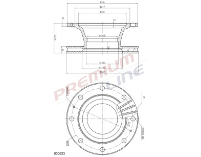 T24_COPPIA DISCHI FRENO DIAM 322 VENTILATO
