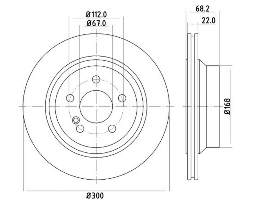 T24_COPPIA DISCHI FRENO DIAM 300 VENTILATO