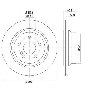 T24_COPPIA DISCHI FRENO DIAM 300 VENTILATO