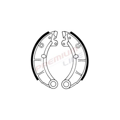 T24_SERIE GANASCE FRENO ANT/POST  (230X40)