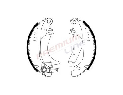 T24_SERIE GANASCE FRENO POST  (180X32) CON LEVA