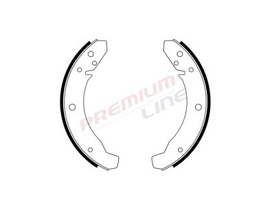 T24_SERIE GANASCE FRENO ANT/POST  (230X40)