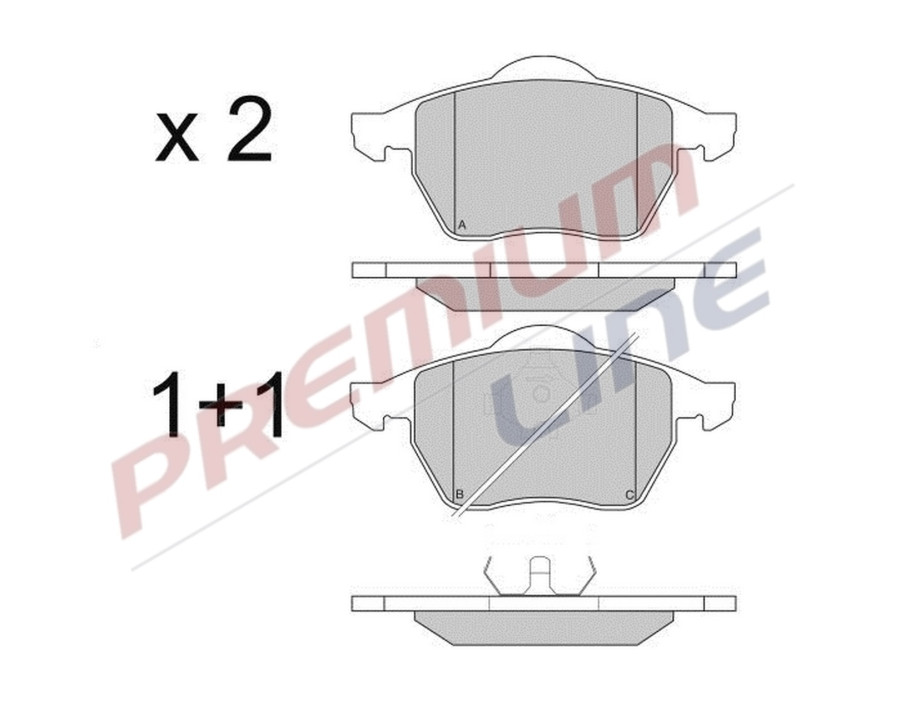 T24_PASTIGLIE FRENO - NO INDICATORI