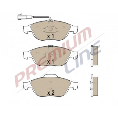 T24_PASTIGLIE FRENO - 1 INDICATORE