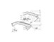 7074961 Paraurti post Fiat Duna Nero con 2 modanature -Originale Fiat