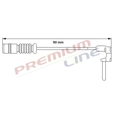 T24_SEGNALATORE DI USURA MM 90 (1PZ)