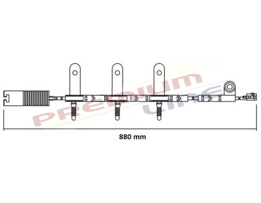 T24_SEGNALATORE DI USURA MM 880(1PZ)