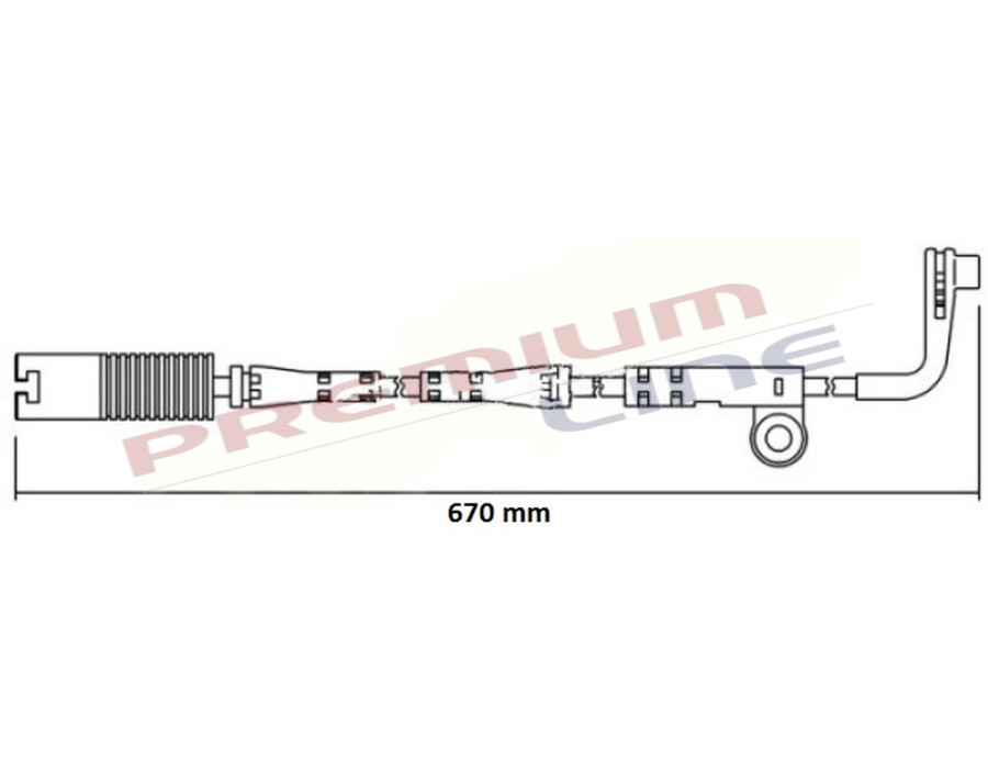 T24_SEGNALATORE DI USURA MM 670(1PZ)