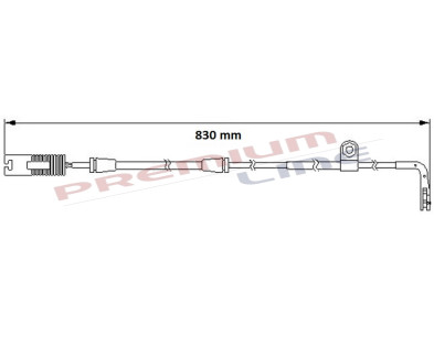 T24_SEGNALATORE DI USURA MM 830(1PZ)