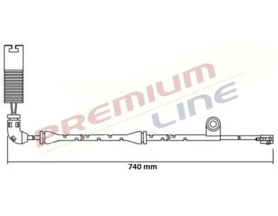T24_SEGNALATORE DI USURA MM 740(1PZ)