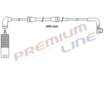 T24_SEGNALATORE DI USURA MM 690(1PZ)