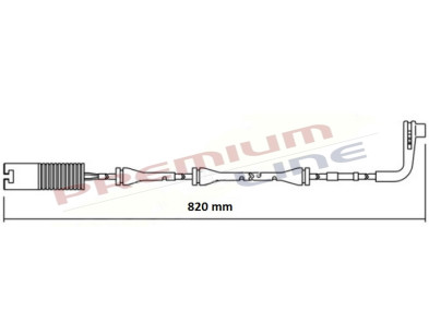 T24_SEGNALATORE DI USURA MM 830(1PZ)