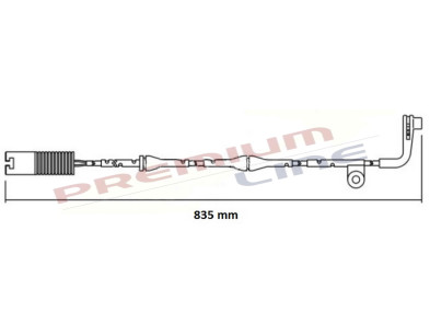 T24_SEGNALATORE DI USURA MM 845(1PZ)
