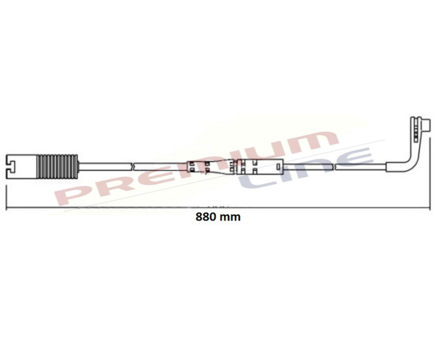 T24_SEGNALATORE DI USURA MM 880(1PZ)
