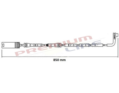 T24_SEGNALATORE DI USURA MM 850(1PZ)