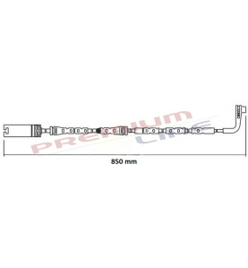 T24_SEGNALATORE DI USURA MM 850(1PZ)