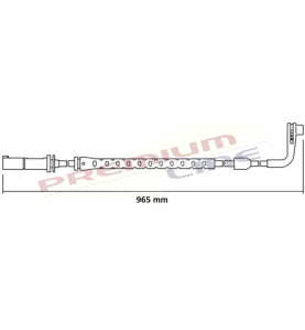 T24_SEGNALATORE DI USURA MM 1010(1PZ)