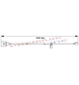 T24_SEGNALATORE DI USURA MM 255(1PZ)