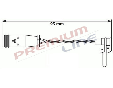 T24_SEGNALATORE DI USURA MM 95 (1PZ)