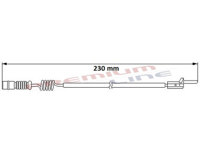 T24_SEGNALATORE DI USURA MM 230(1PZ)