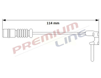 T24_SEGNALATORE DI USURA MM 114(1PZ)