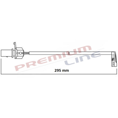 T24_SEGNALATORE DI USURA MM 300(1PZ)