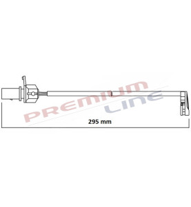 T24_SEGNALATORE DI USURA MM 300(1PZ)