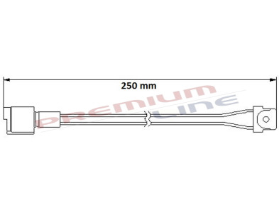 T24_SEGNALATORE DI USURA MM 245(1PZ)