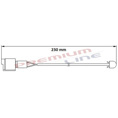 T24_SEGNALATORE DI USURA MM 230(1PZ)