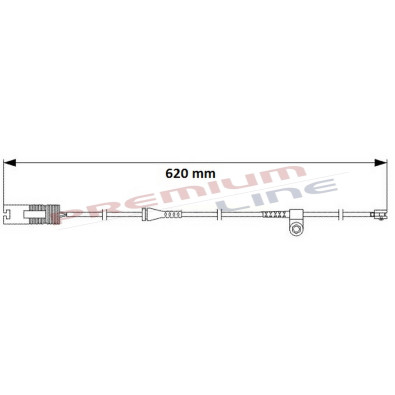 T24_SEGNALATORE DI USURA MM 620(1PZ)