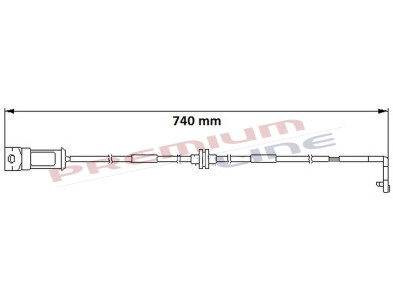 T24_SEGNALATORE DI USURA MM 730(1PZ)