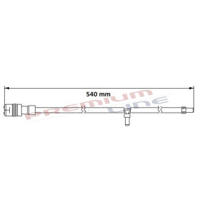 T24_SEGNALATORE DI USURA MM 540(1PZ)