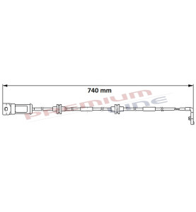 T24_SEGNALATORE DI USURA MM 730(1PZ)